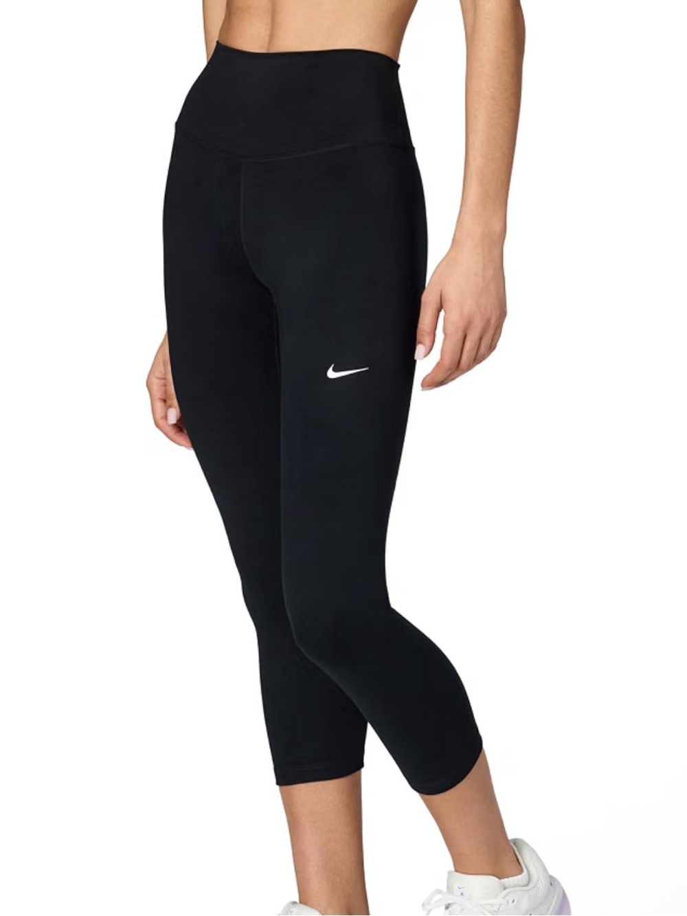Nike Women’s High-Waisted Crop Leggings — Black